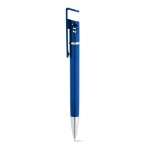 Multifunctionele pen met verwijderbare dop kleur koningsblauw