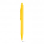 Reclame pennen met een zacht laagje kleur geel
