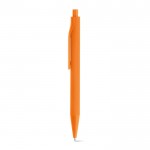 Reclame pennen met een zacht laagje kleur oranje