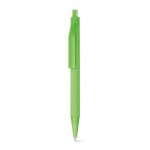Reclame pennen met een zacht laagje kleur lichtgroen