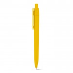 Klassieke pen in een effen kleur kleur geel