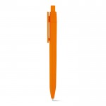 Klassieke pen in een effen kleur kleur oranje