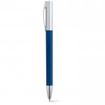 Reclame pennen met metallic effect kleur blauw