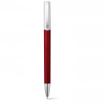 Reclame pennen met metallic effect kleur rood