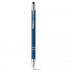 Aluminium reclame pennen met touch tip kleur koningsblauw