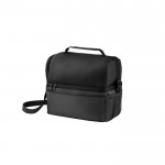 Koeltas tas met compartimenten en diverse zakken 7L kleur zwart