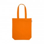 Tas met gerecycled katoen in diverse kleuren 220 g/m2 kleur oranje eerste weergave