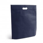 Non woven tassen bedrukken voor evenementen kleur blauw