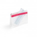 EVA tas met logo voor vliegreizen kleur roze derde weergave
