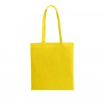 Katoenen tassen met logo kleur geel