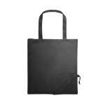 Opvouwbare tas van 190T polyester kleur zwart