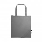 Opvouwbare tas van 190T polyester kleur grijs