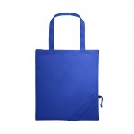 Opvouwbare tas van 190T polyester kleur donkerblauw