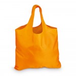 Opvouwbare boodschappentas voor reclame kleur oranje tweede weergave