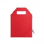 190T rPet opvouwbare tassen met logo rood