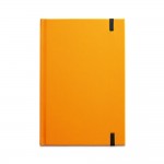 Bedrukte notitieboekjes in neonkleuren kleur oranje tweede weergave