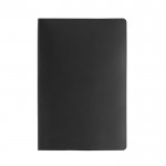 A5 waterdicht notitieboek van steenpapier met logo kleur zwart eerste weergave