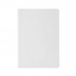 A5 waterdicht notitieboek van steenpapier met logo kleur wit eerste weergave