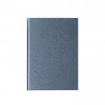 Duurzaam notitieboek met harde kaft kleur blauw eerste weergave