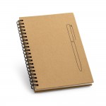 B6 notitieboekje met magneet voor pen kleur ivoor eerste weergave