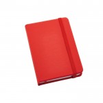 Pocket notitieboekje voor bedrijven kleur rood