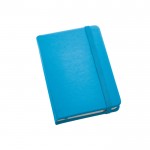 Pocket notitieboekje voor bedrijven kleur lichtblauw