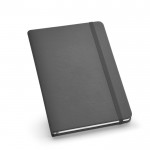 Glad A5 notitieboekje met logo  kleur grijs