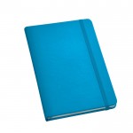 Glad A5 notitieboekje met logo Lichtblauw
