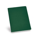 Gerecyclede A5 notitieboekjes met logo, 40 pag. kleur groen