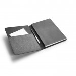 Exclusieve notitieboekjes voor bedrijven kleur grijs eerste weergave