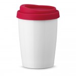 Gepersonaliseerde koffiebeker to go kleur rood