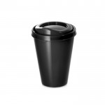 To go koffiemok met logo in kleur kleur zwart