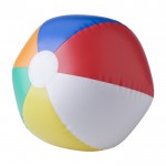 PVC strandbal in diverse kleuren met multicolor optie kleur meerkleurig eerste weergave