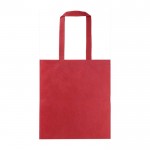 RPET non-woven boodschappentas met handvaten 70 gr/m2 kleur rood eerste weergave
