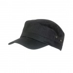 Army cap voor merchandising kleur zwart