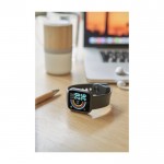 Multifunctionele draadloze smartwatch met verstelbare band kleur zwart negende weergave