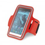 Sportarmband voor smartphone kleur rood