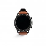 Elegante smartwatch kleur bruin tweede weergave