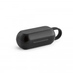 Bluetooth in-ear oordopjes in bedrukt doosje kleur zwart