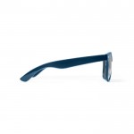 RPET zonnebril met logo kleur blauw tweede weergave