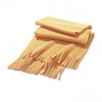 Sjaal met logo in diverse kleuren kleur oranje