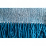 Acryl deken 270 g/m2 kleur blauw derde weergave