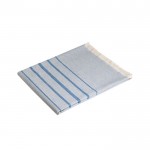 Duurzame katoenen multifunctionele handdoek 260 g/m2 kleur blauw