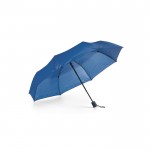 Opvouwbare paraplu met logo kleur koningsblauw