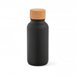 Roestvrijstalen fles met matte afwerking 530ml kleur zwart