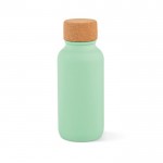 Roestvrijstalen fles met matte afwerking 530ml kleur pastel groen