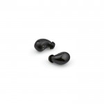 Comfortabele en aanpasbare draadloze oordopjes in houder kleur zwart Derde weergave