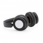 Draadloze koptelefoon met diepe bassen en zachte oorkussens kleur zwart
