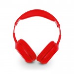 Duurzame draadloze koptelefoon met 8u speeltijd kleur rood