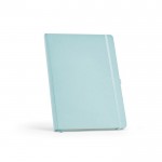 Notitieboek van gerecycled papier met harde kaft A4 kleur pastel blauw